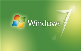 Windows 7 grün abstrakten Hintergrund HD Hintergrundbilder