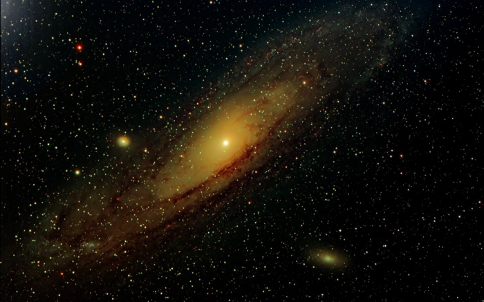Andromeda Galaxy, Sterne, Weltraum Hintergrundbilder Bilder