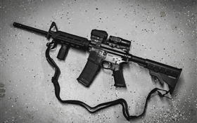 AR-15 halbautomatisches Gewehr HD Hintergrundbilder
