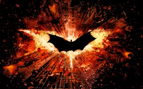 Batman, Flügel, Stadt HD Hintergrundbilder