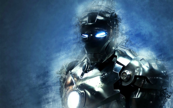 Iron Man, Kunstbild Hintergrundbilder Bilder
