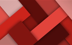 Abstrakte Linien, roter Stil HD Hintergrundbilder